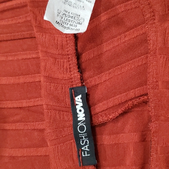 Fashion Nova Rust Pant Legging Set M - Picture 5 of 6